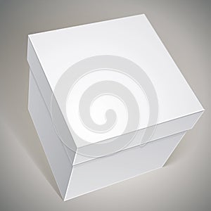 Vector blank box, template for your package design