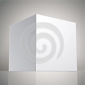 Vector blank box, template for your package design