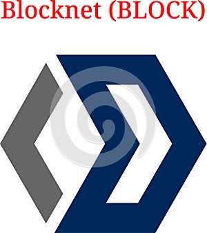 Vector Blocknet BLOCK logo