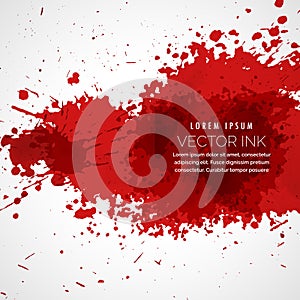 vector blood splatter stain background