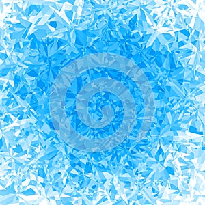 Vector blue ice background