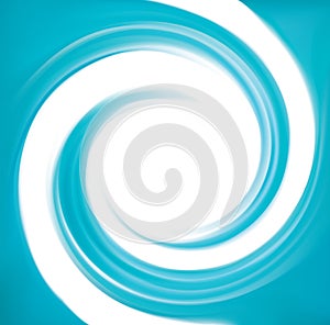 Vector blue swirling backdrop