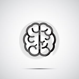 Vector brain icon