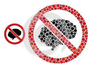Vector Brainless Composition of Dots photo