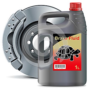 Vector Brake Fluid with Disk Brake