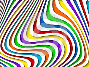 Vector bright colorful wavy background.