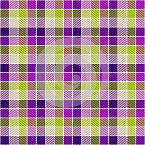 Vector bright seamless checkered pattern