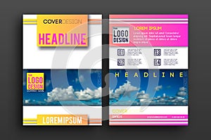 Vector Brochure design Layout template