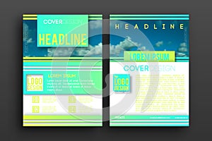 Vector Brochure design Layout template