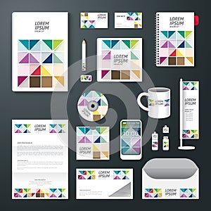 Vector brochure, flyer, magazine cover booklet poster design template