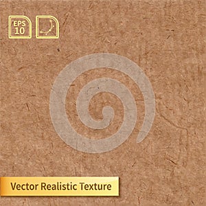 Vector brown rice paper photo texture. Background for your design