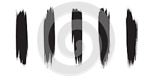 Vector Brush Paint Strokes Collection