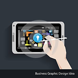 Vector Business Graphic Design Idea