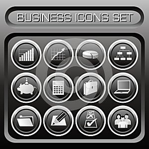 Vector Business icons set