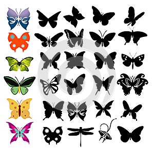 Vector butterflies