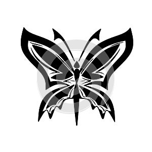 Vector butterfly icon