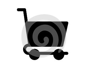 Vector Buy Shop Cart Purchase Checkout Icon - Trolly Sign For online purchases