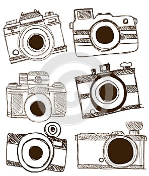 Vector of Camera Freehand