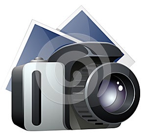 Vector camera and photos XXL icon