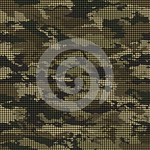 Vector camouflage seamless