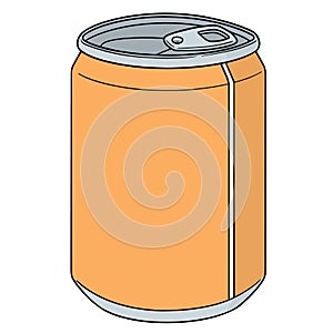 Vector of can