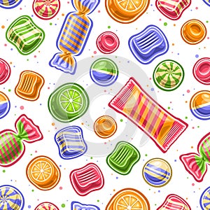 Vector Candy Seamless Pattern