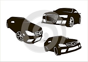 Vector car models