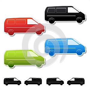 vector car stickers - gratis or free delivery