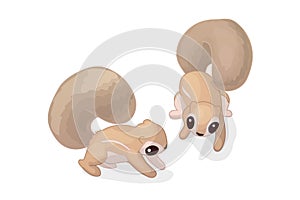 Vector cartoon animal clip art