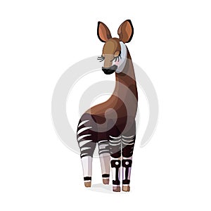 Vector cartoon animal clip art