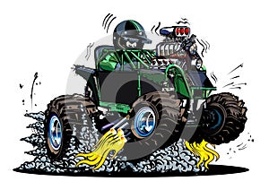 Vector Cartoon Buggy