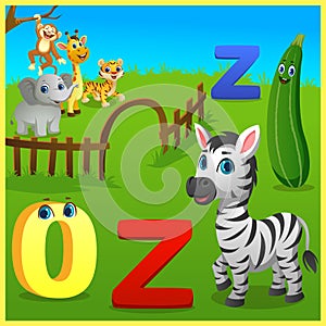 Alphabets learning for preschool kids