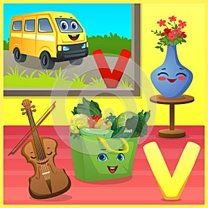 Alphabets learning for preschool kids photo