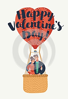 Greeting card: Happy Valentine`s Day