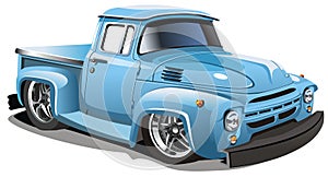 Vector cartoon truck