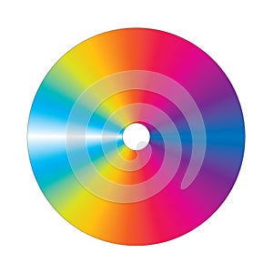 vector Cd is colorful