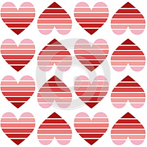 Vector celebratory love pattern