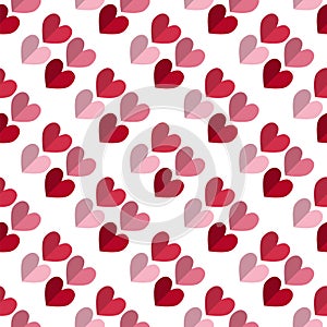 Vector celebratory love pattern