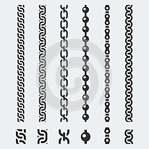 Vector chains patterns