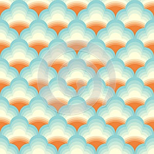 Vector Chinese cloud pattern background