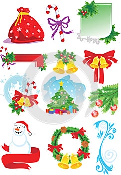 Vector chrisrmas collection