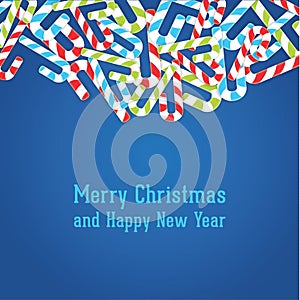 Vector Christmas illustration.