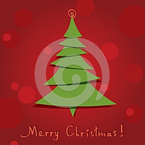 vector christmas tree