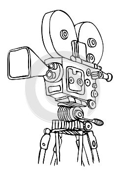 vector cine camera photo