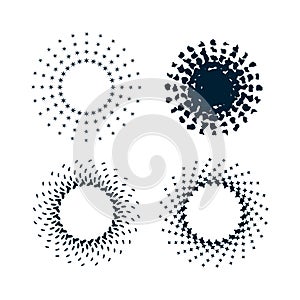 Vector Circle Decorative Elements