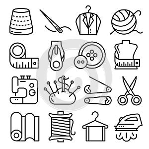 Vector circle lines illustration