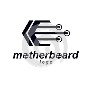 Vector circuit board, digital technologies abstraction. Computer microprocessor scheme, futuristic design. Modern technology