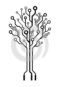 Vector circuit board tree