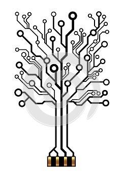 Vector circuit tree