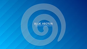 Vector Clear Blank Subtle Business Deep Blue Abstract Background